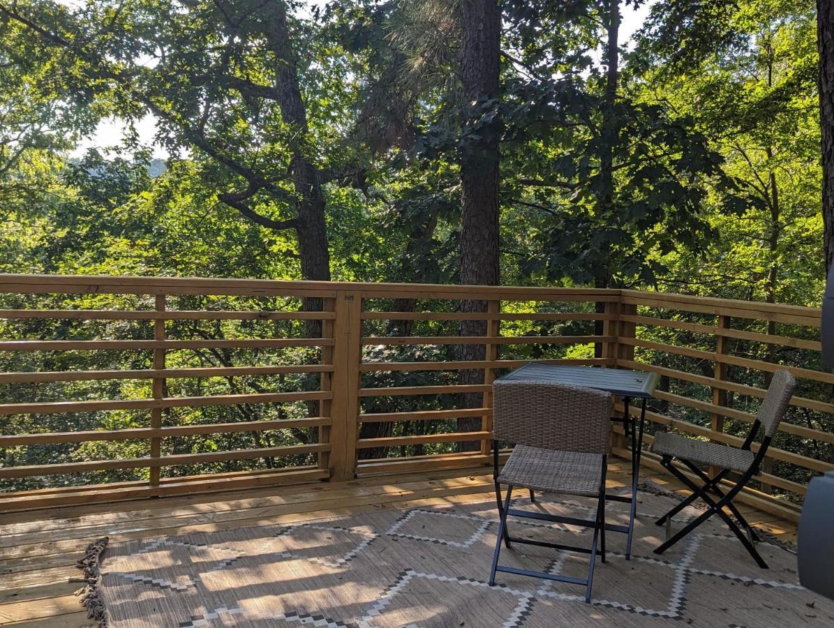 Cabin #6 With Hot Tub Deck And Sunset View At Loblolly Pines Eureka Springs Exterior photo