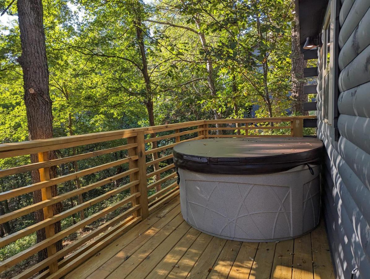 Cabin #6 With Hot Tub Deck And Sunset View At Loblolly Pines Apartment Eureka Springs Exterior photo